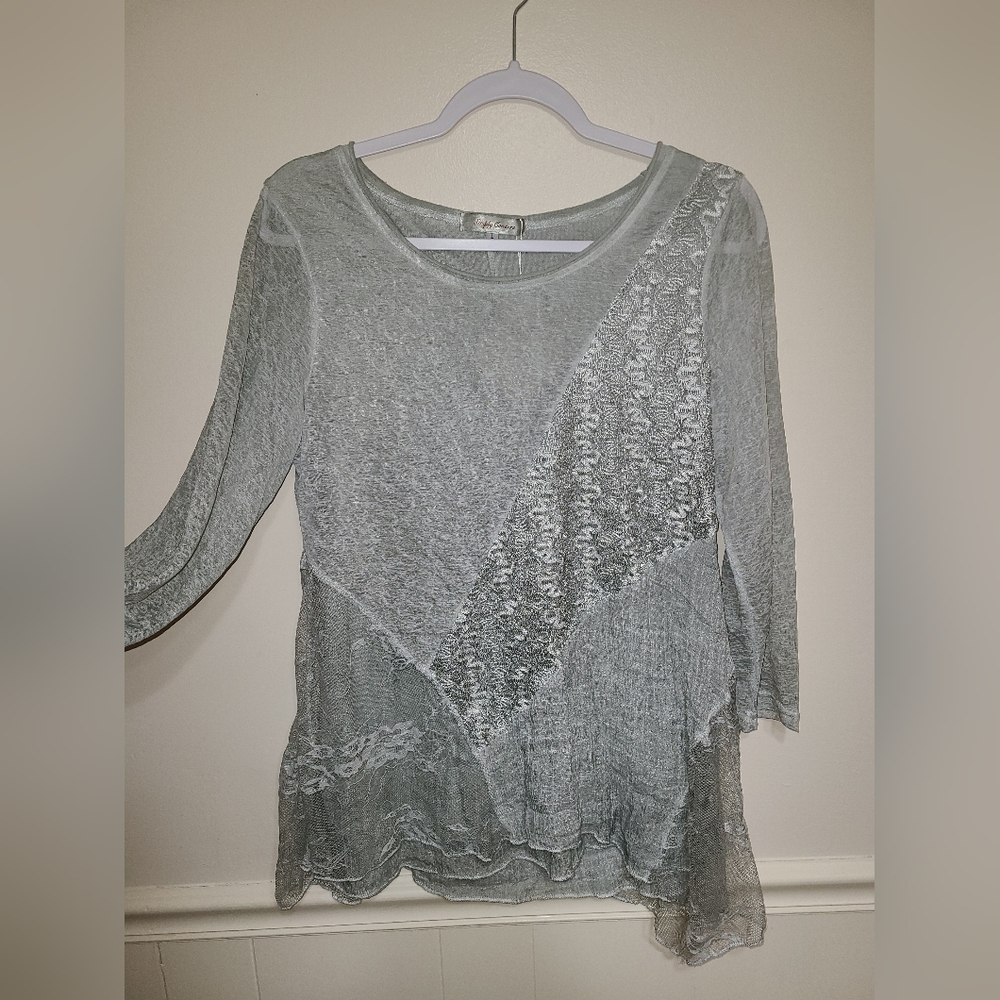Simply Couture Women's Top Green